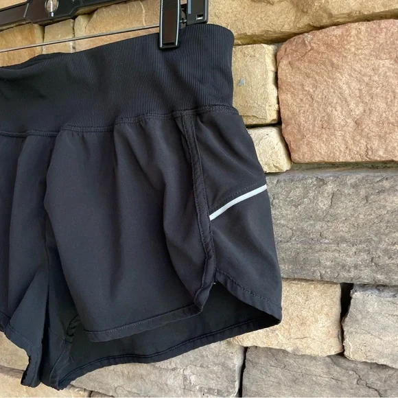 Zella black active lined shorts Women Large EUC - Picture 2 of 11